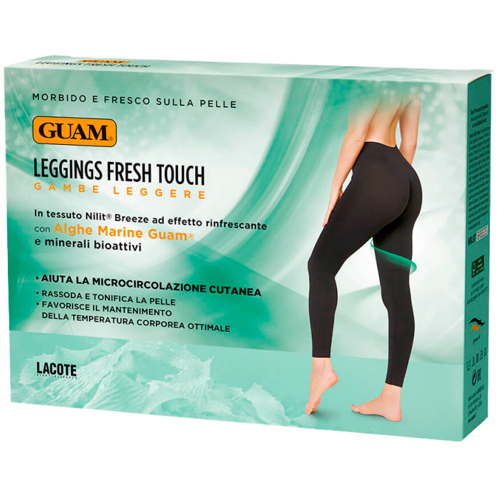 Гуам Легинсы терморегулирующие Fresh Touch, черный, XS-S (40-42), 1 пара (Guam, Аксессуары) фото 0