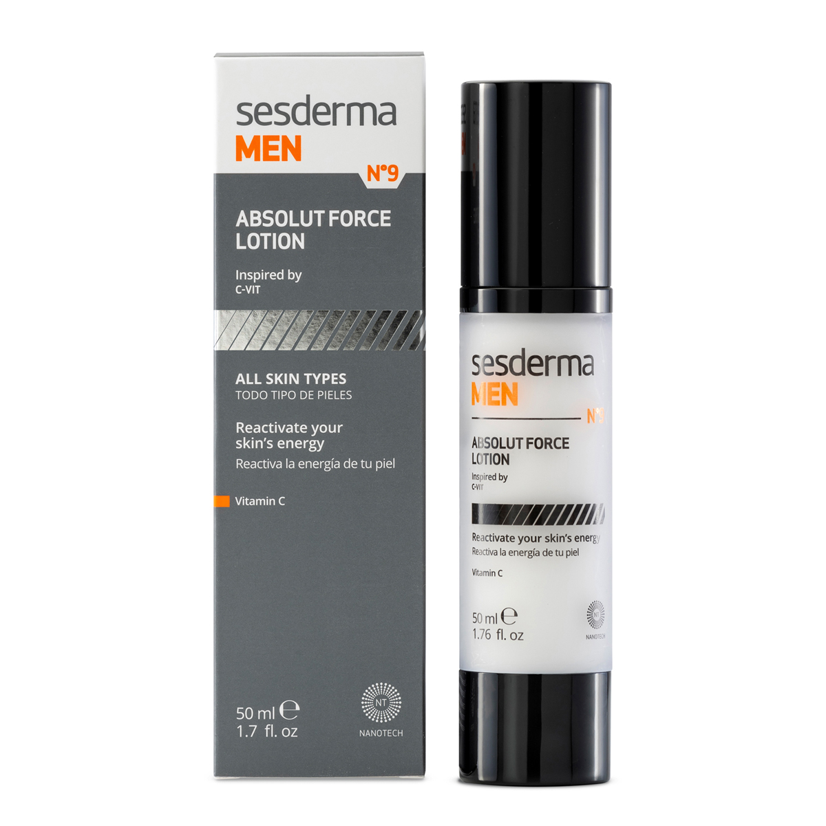 цена Sesderma Ревитализирующий лосьон для мужчин Absolut force, 50 мл (Sesderma, Sesderma Men)