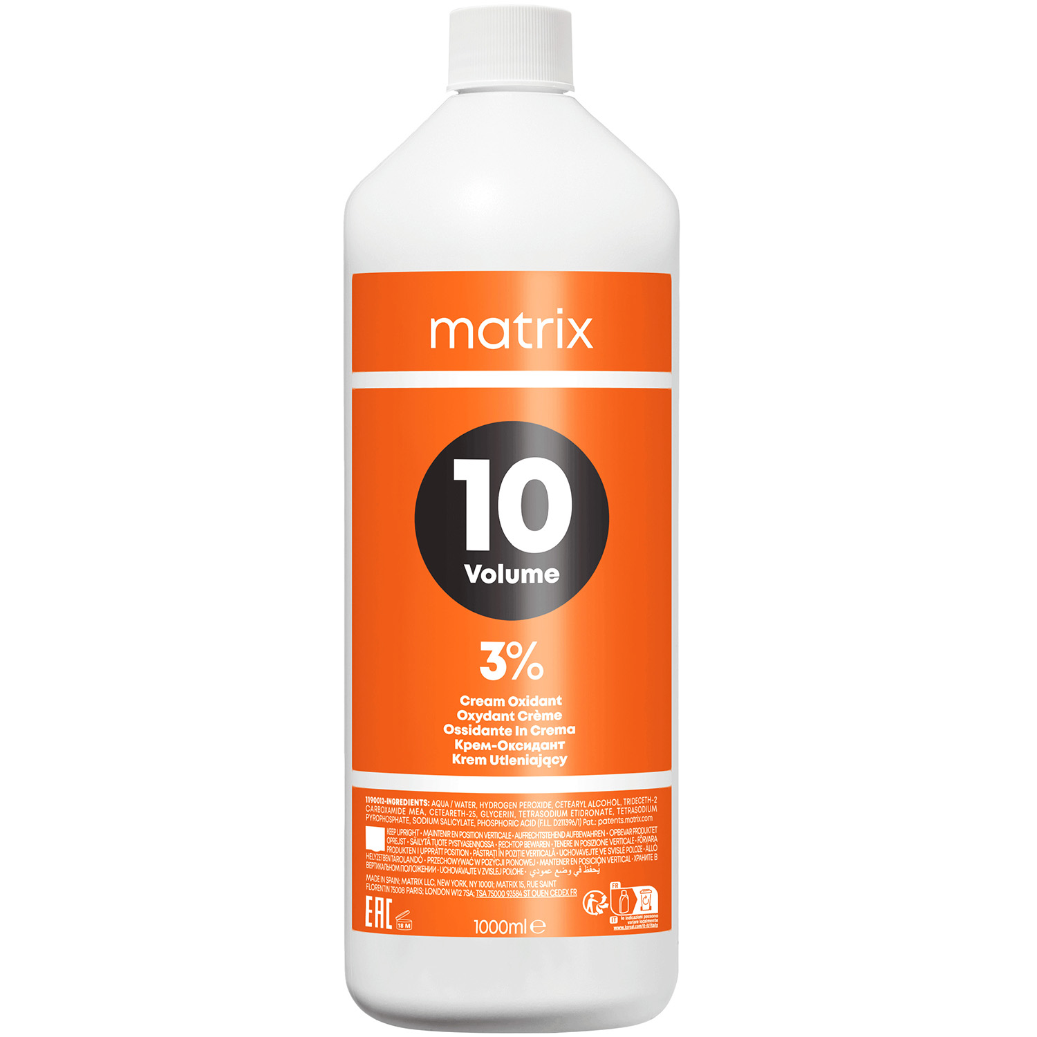 Матрикс Крем-Оксидант 10 vol - 3%, 1000 мл (Matrix, Окрашивание) фото 0