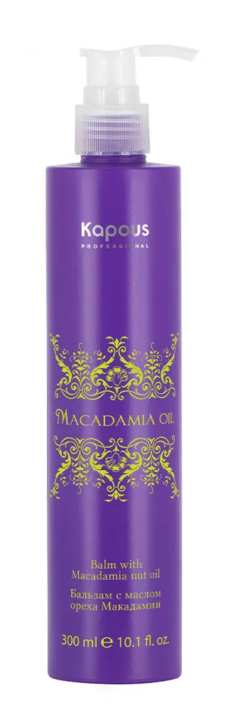 Kapous Professional Бальзам с маслом ореха макадамии Balm with Macadamia nut oil, 300 мл (Kapous Professional) цена и фото