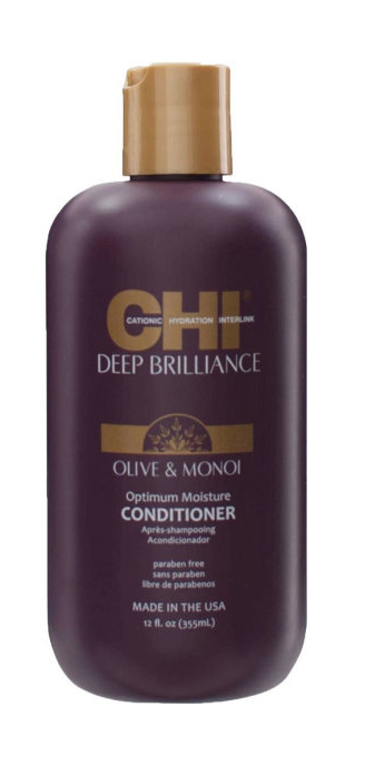 Chi Увлажняющий кондиционер для волос Optimum Moisture Conditioner, 355 мл (Chi, Deep Brilliance) кондиционер для волос deep brilliance optimum moisture conditioner кондиционер 946мл