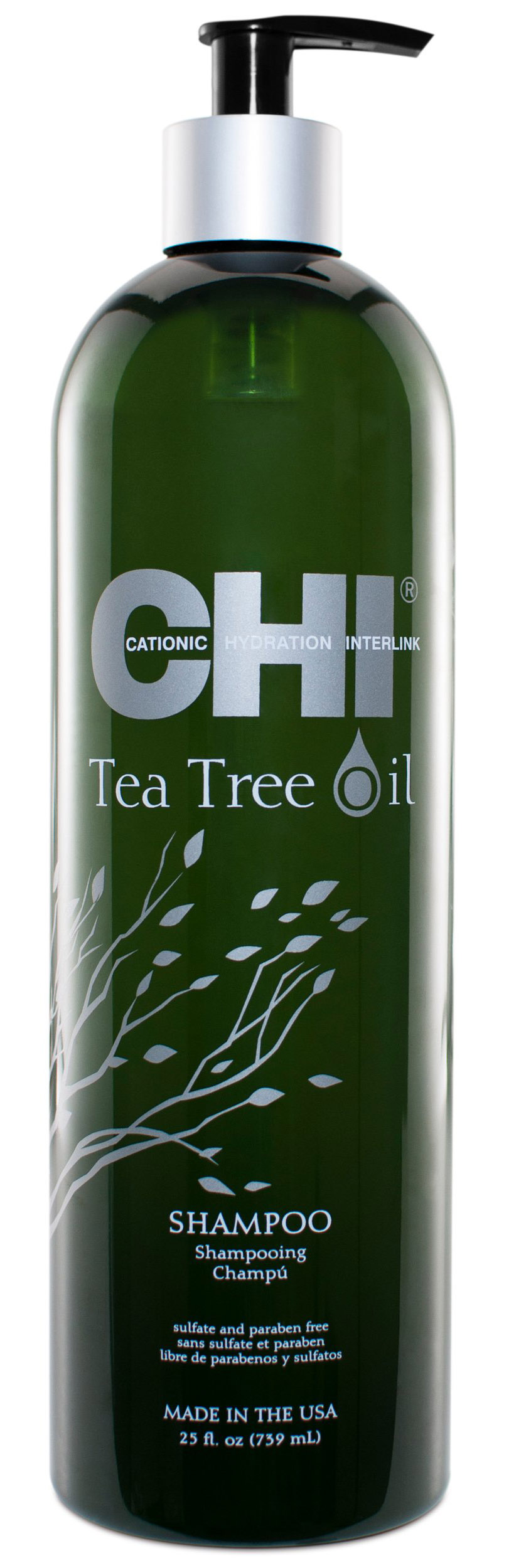 Chi Успокаивающий шампунь с маслом чайного дерева, 739 мл (Chi, Tea tree oil)