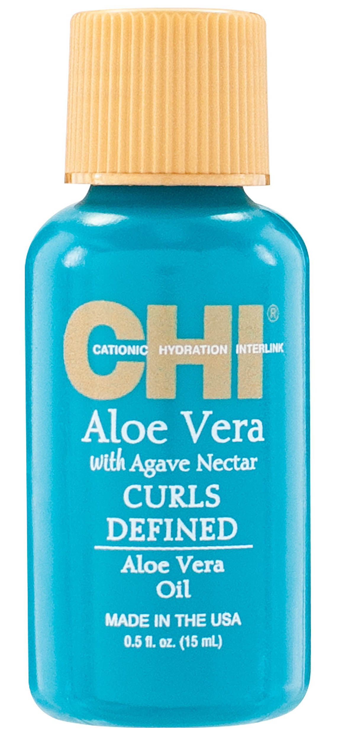 Chi Масло для кудрявых волос Aloe Vera with Agave Nectar, 15 мл (Chi, Aloe Vera)