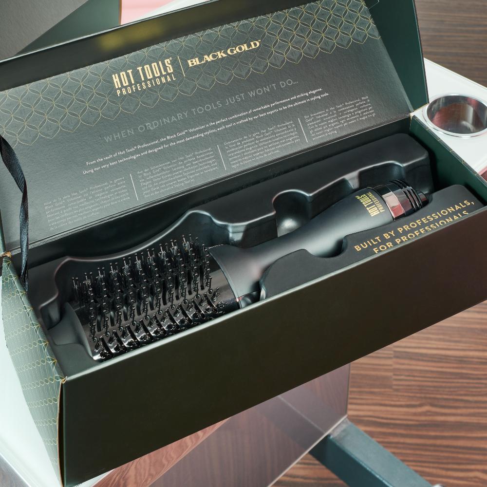 Хот Тулс Профешнл Стайлер-щетка Black Gold Volumiser (Hot Tools Professional, Volumiser) фото 2