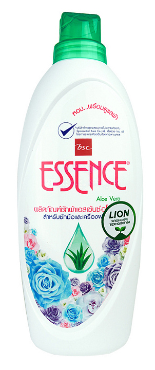 Lion Thailand Гель-концентрат Aloe Vera с ароматом свежих цветов для стирки всех типов тканей, 900 мл (Lion Thailand, Essence)