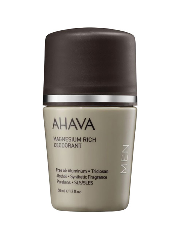 Ahava Дезодорант богатый магнием шариковый Magnezium Rich Deodorant, 50 мл (Ahava, Time to energize)