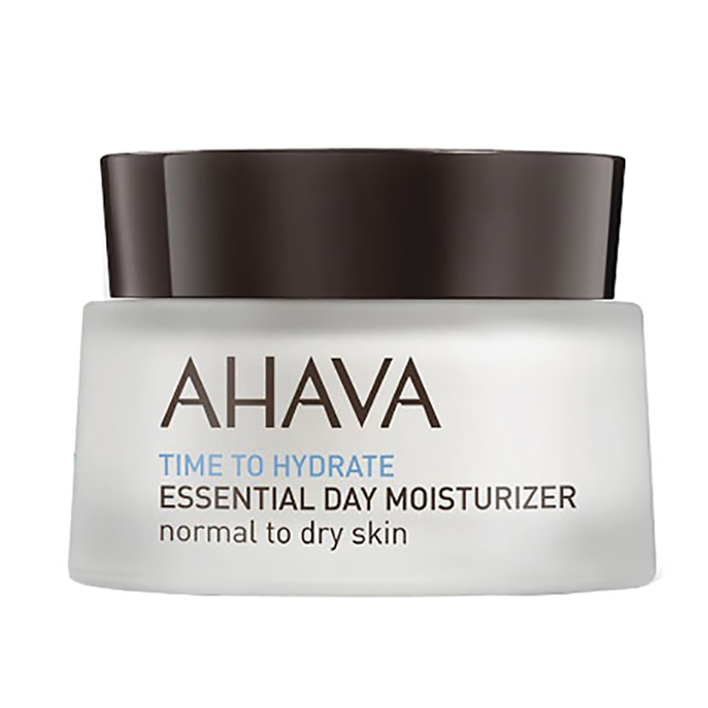 Ahava Базовый увлажняющий дневной крем для нормальной и сухой кожи Essential Day Moisturizer For Normal to Dry Skin, 50 мл (Ahava, Time to hydrate)