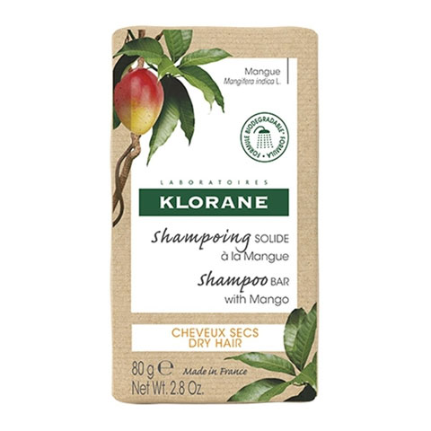 Klorane Брусковый шампунь с маслом Манго 80 г (Klorane, Dry Hair)