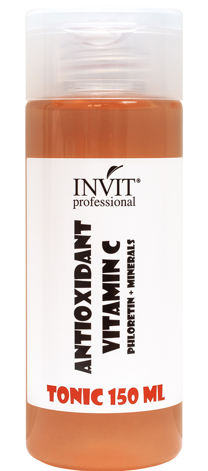 Инвит Тоник-антиоксидант для очищения лица с витамином С, флоретином и минералами, 150 мл (Invit, Invitel Aqua) фото 0