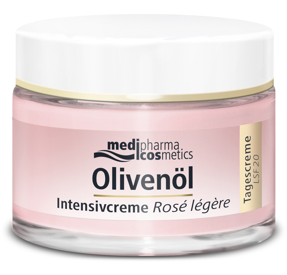 Купить Medipharma Cosmetics Легкий дневной крем-интенсив для лица Роза LSF 20, 50 мл (Medipharma Cosmetics, Olivenol), Германия