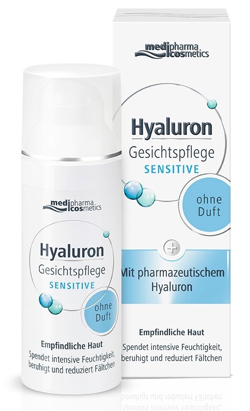 Медифарма Косметикс Крем для чувствительной кожи лица, 50 мл (Medipharma Cosmetics, Hyaluron) фото 0