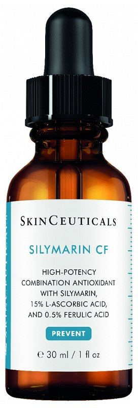 СкинСьютикалс Высокоэффективная антиоксидантная сыворотка тройного действия Silymarin CF, 30 мл (SkinCeuticals, Предупреждение старения кожи) фото 0