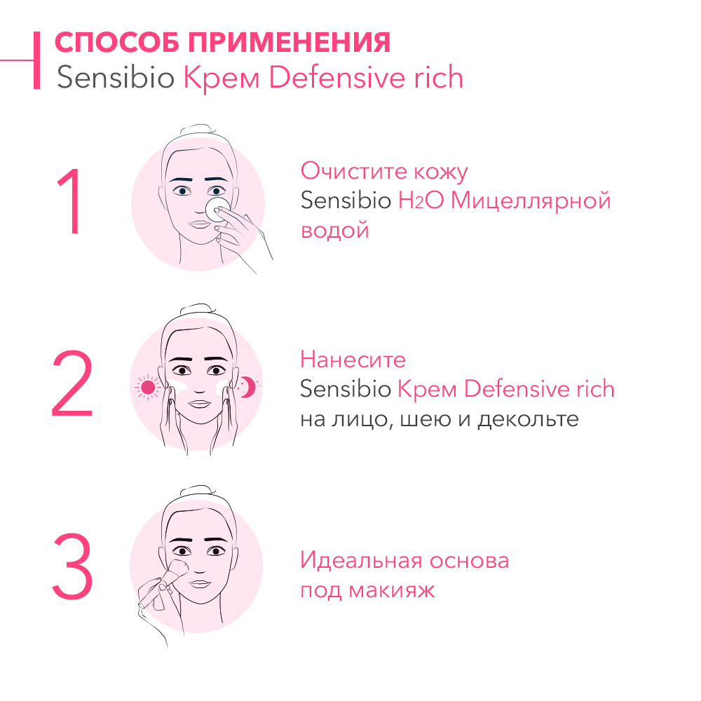 Биодерма Насыщенный крем для чувствительной кожи Defensive, 40 мл (Bioderma, Sensibio) фото 3