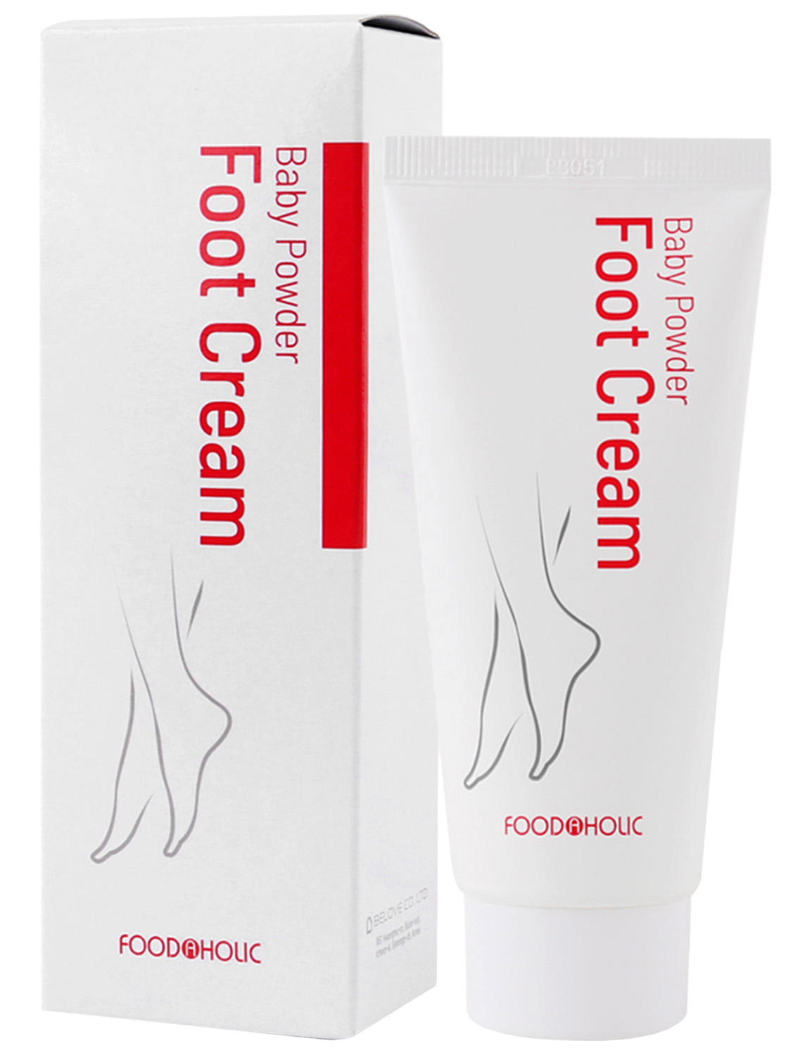 Food A Holic Крем для ног Baby Powder, 100 г (Food A Holic, Hands  Foot)