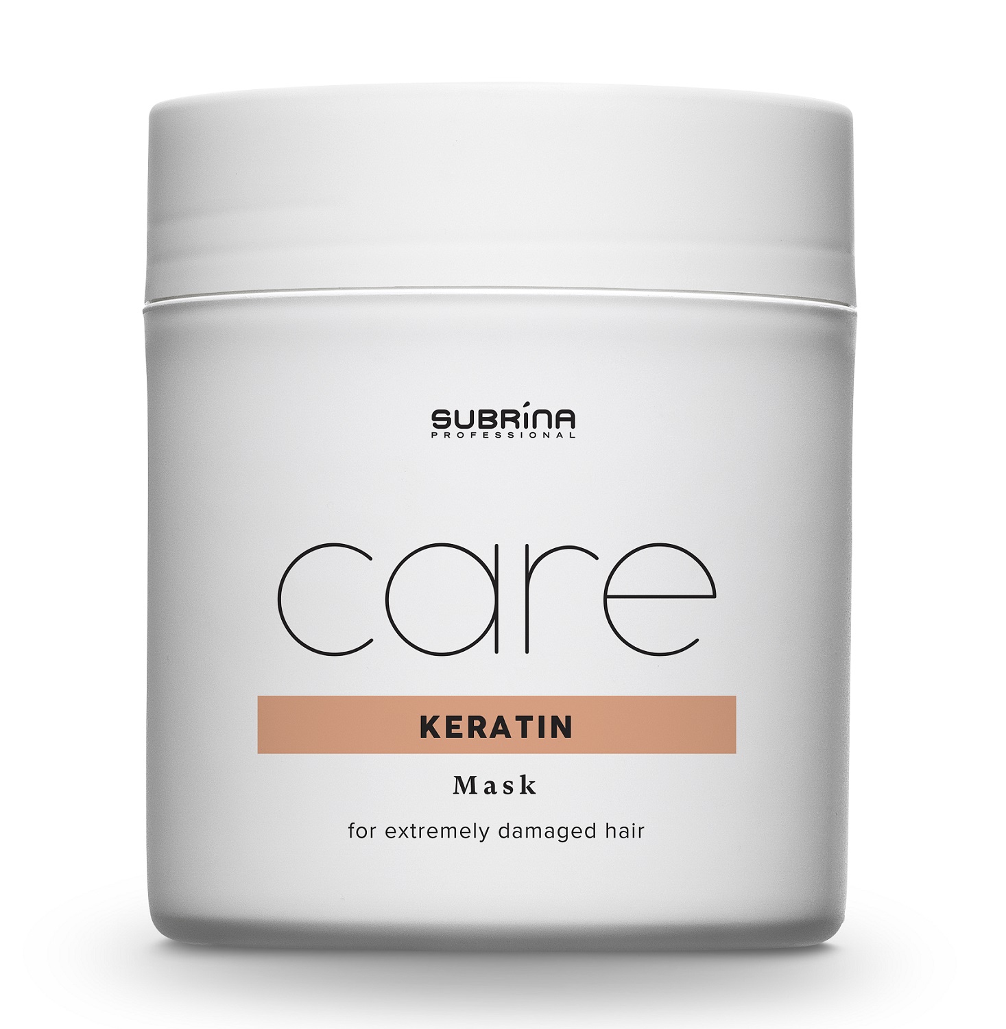 Субрина Профессионал Кератиновая маска для сухих и поврежденных волос Keratin mask, 500 мл (Subrina Professional, Уход для сильноповрежденных волос Keratin) фото 0
