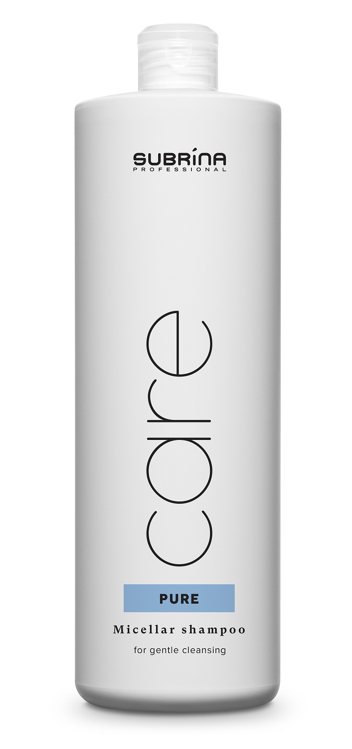 

Subrina Professional Мицеллярный шампунь для волос Micellar Shampoo, 1000 мл (Subrina Professional, Уход за тонкими волосами Pure), Уход за тонкими волосами Pure