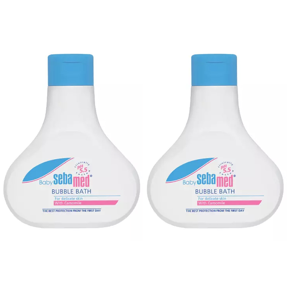 Себамед Пена для ванны Baby bubble bath, 200 мл х 2 шт (Sebamed, Baby Line) фото 0