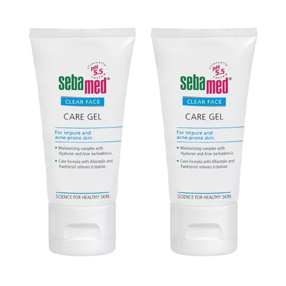 Себамед Гель для лица Care gel, 50 мл х 2 шт (Sebamed, Clear Face) фото 0
