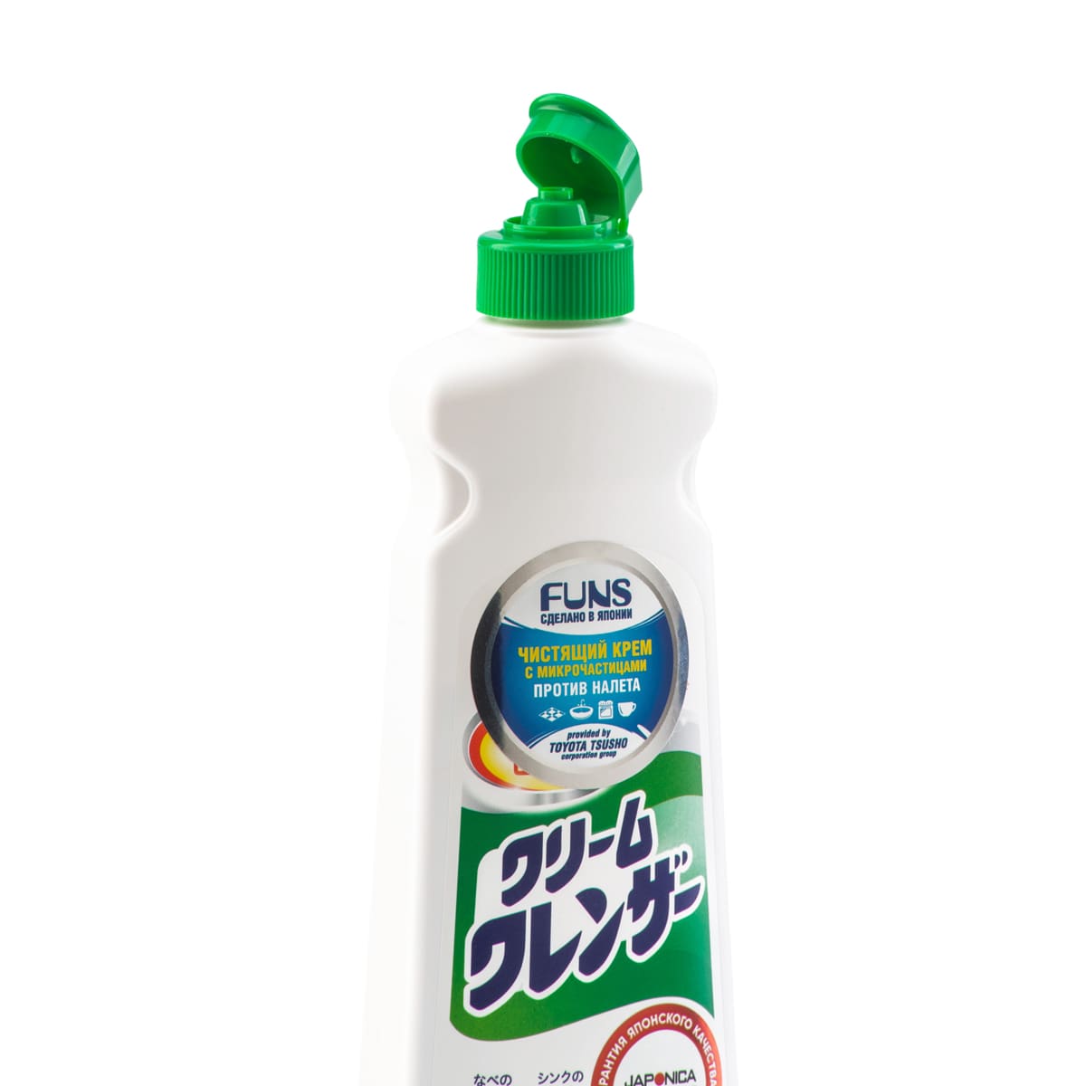Фанс Крем чистящий универсальный для кухни, ванны и туалета, с микрочастицами, 400 г (Funs, Для уборки) фото 1