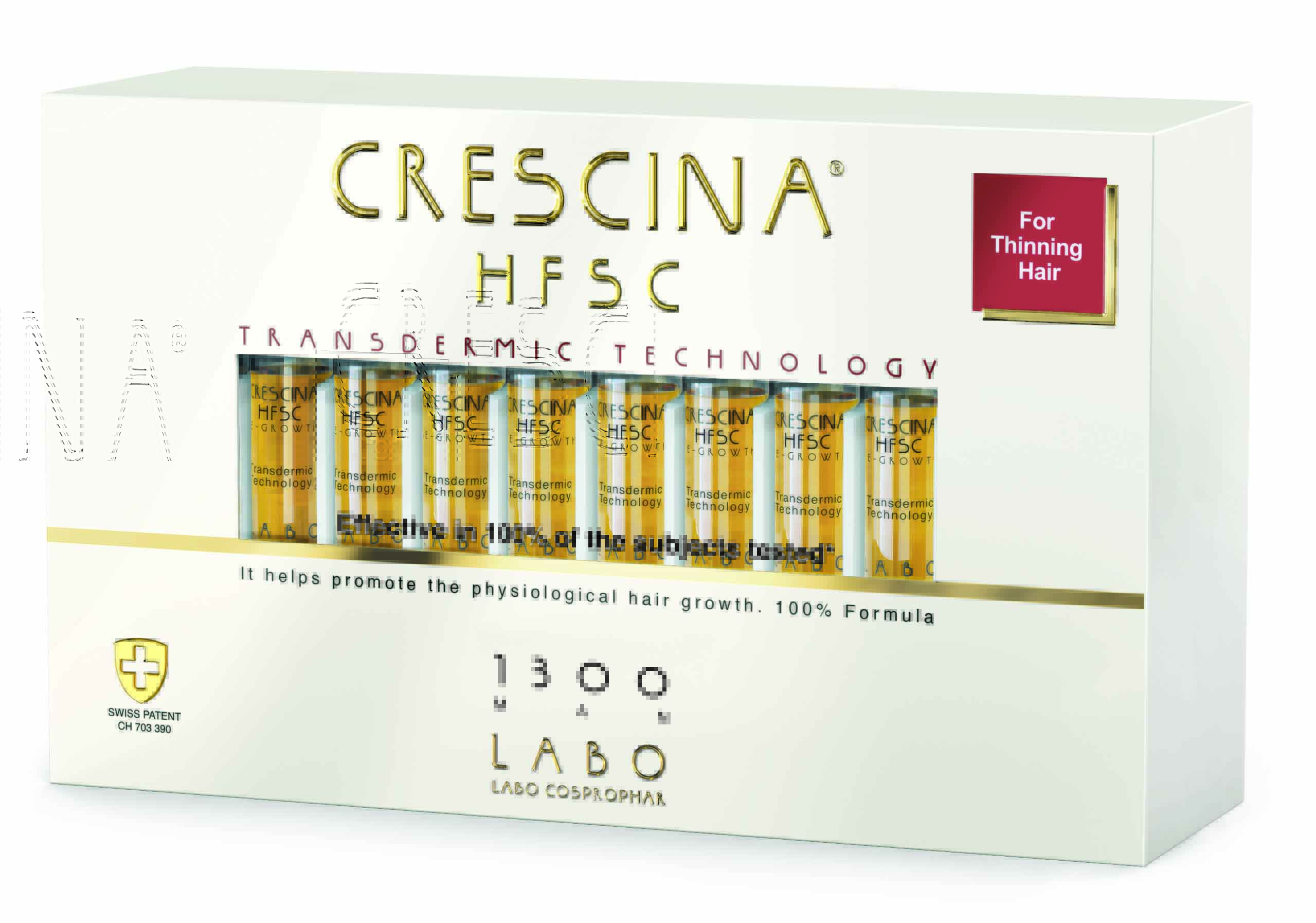 Кресцина 1300 Лосьон для возобновления роста волос у мужчин Transdermic Re-Growth HFSC, №20 (Crescina, Transdermic) фото 0