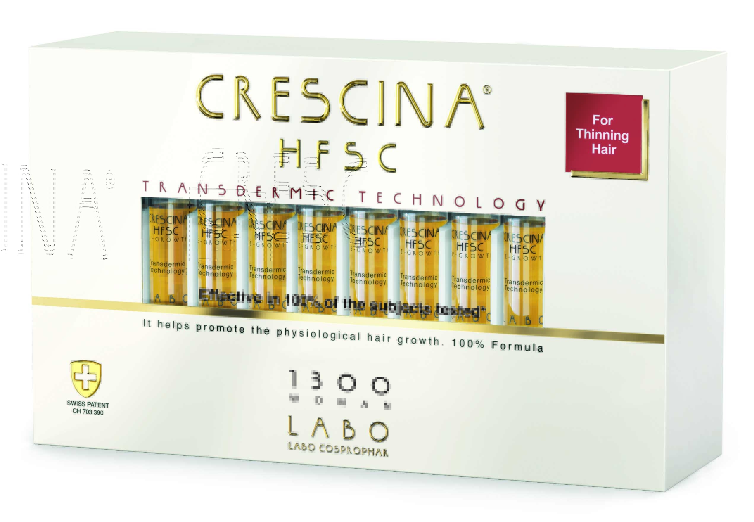 Crescina 1300 Лосьон для возобновления роста волос у женщин Transdermic Re-Growth HFSC, №20 (Crescina, Transdermic) ампулы для восстановления роста волос hfsc transdermic re growth 500 man ампулы 40 3 5мл