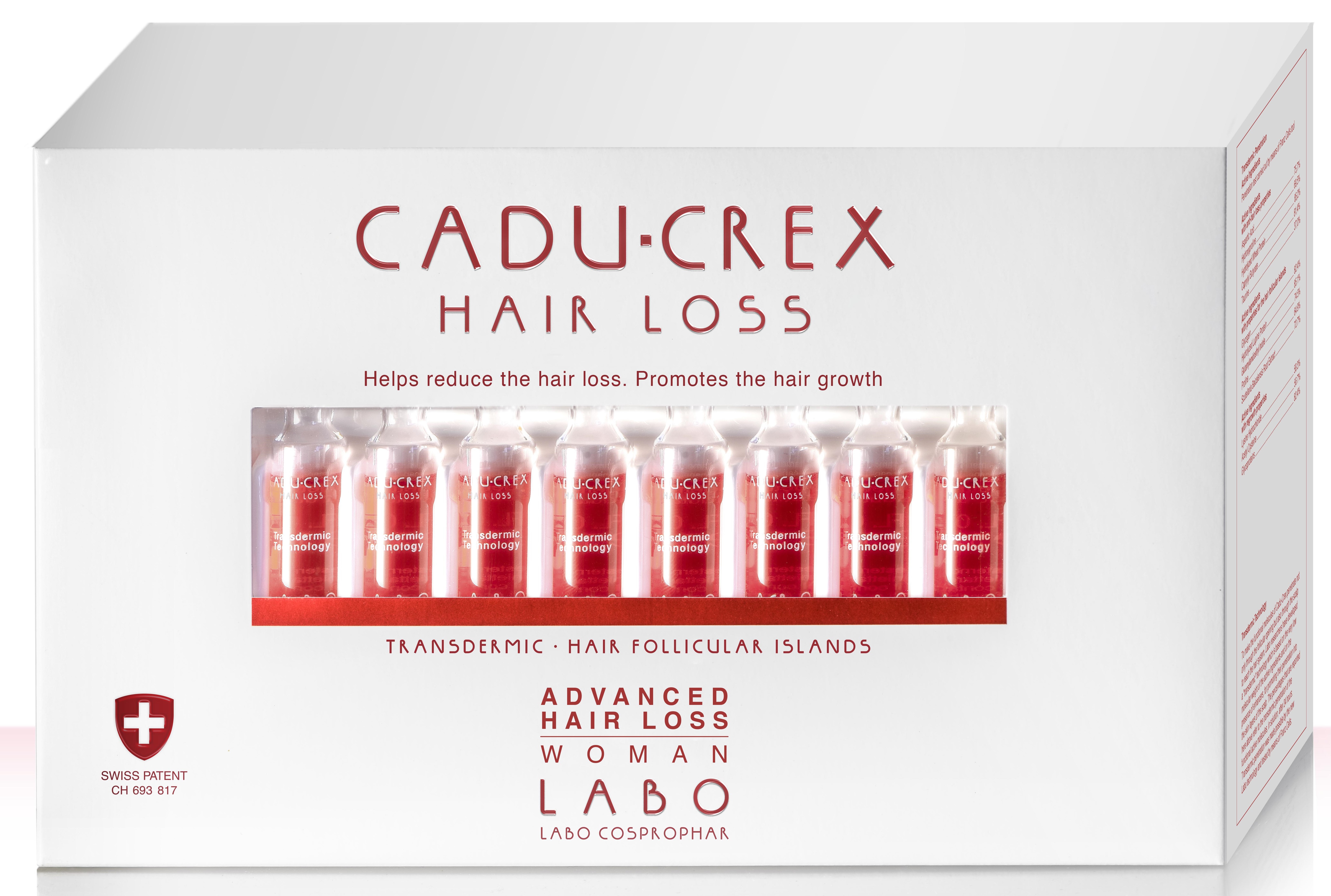 Кресцина Лосьон при средней стадии выпадения волос у женщин Advanced Hair Loss, №40 (Crescina, Cadu-Crex) фото 0