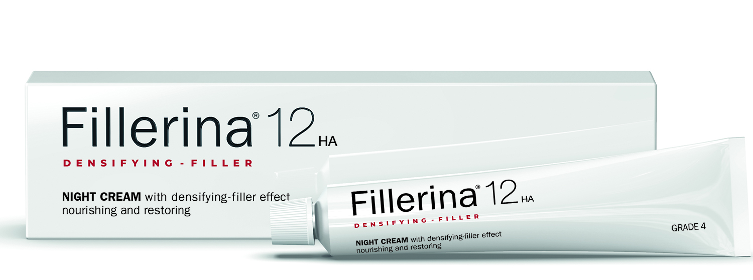 филлер для лица с укрепляющим эффектом fillerina treatment grade 4 60 мл Fillerina Ночной крем для лица с укрепляющим эффектом уровень 4, 50 мл (Fillerina, 12 HA Densifying-Filler)
