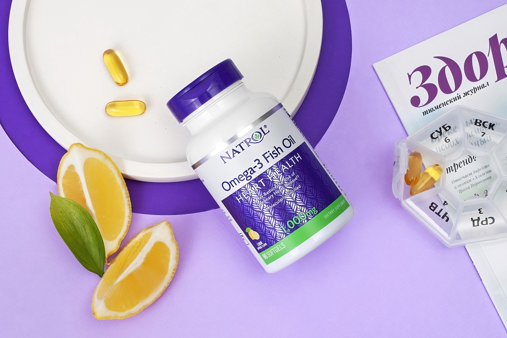 Натрол Рыбий жир омега-3 1000 мг, 90 капсул (Natrol, Омега 3) фото 7
