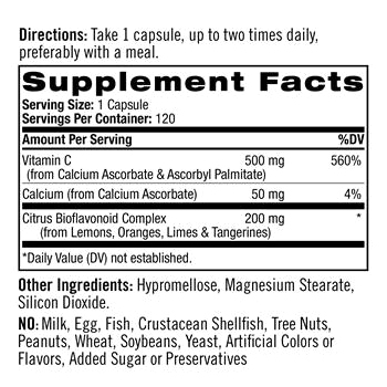 Натрол Витамин Easy-C 500 мг, 120 таблеток (Natrol, Витамины) фото 6