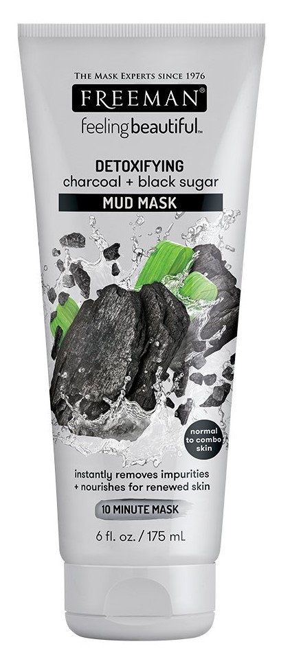 Фримен Грязевая маска с углем и черным сахаром, 175 мл (Freeman, Essentials) фото 0