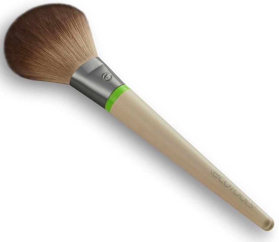 Эко Тулс Кисть для пудры: сменная насадка и ручка Tapered Powder (Eco Tools, Interchangeables) фото 1