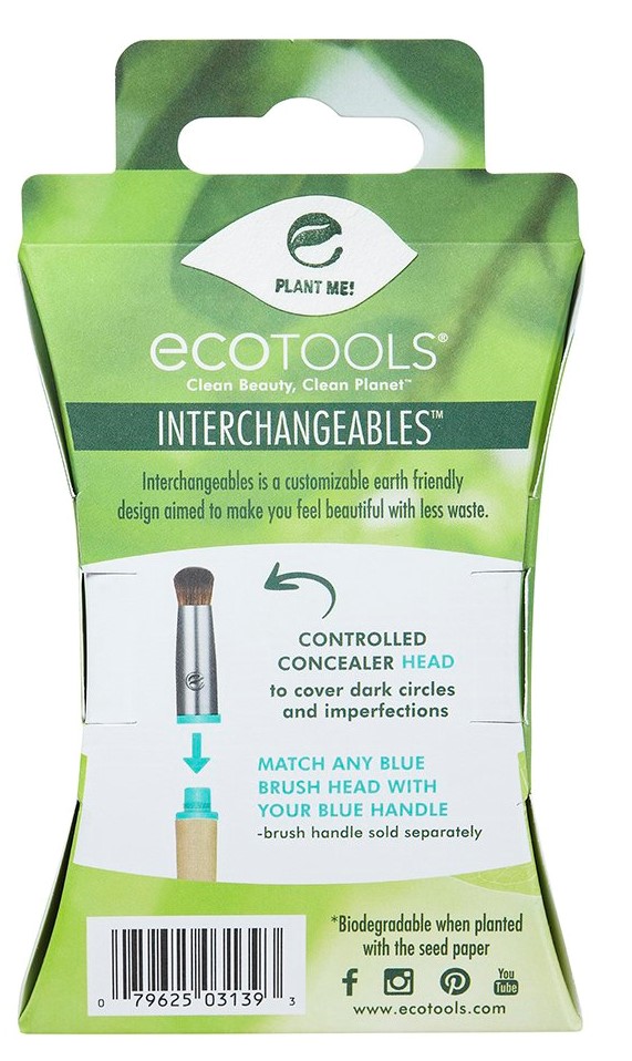 Эко Тулс Сменная насадка кисти для консилера Controlled Concealer Head (Eco Tools, Interchangeables) Эко Тулс Сменная насадка кисти для консилера Controlled Concealer Head (Eco Tools, Interchangeables) фото 5