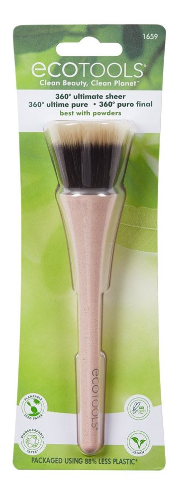 Эко Тулс Кисть-дуофибра для макияжа 360 Ultimate Sheer (Eco Tools, Everyday Сollection) фото 1