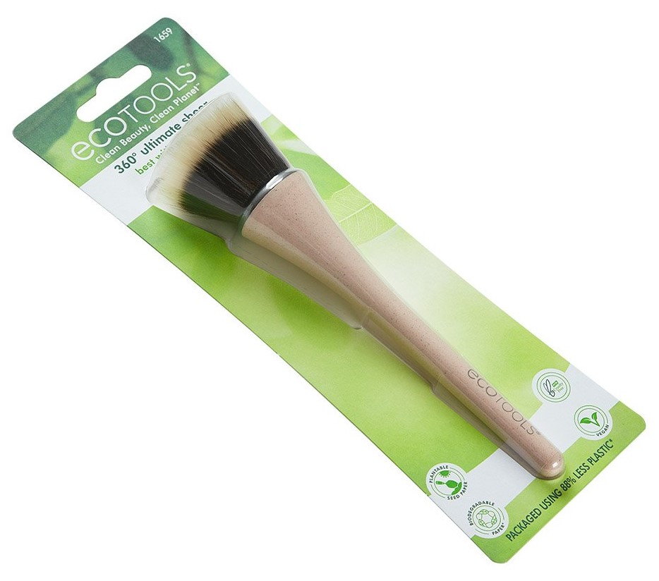 Эко Тулс Кисть-дуофибра для макияжа 360 Ultimate Sheer (Eco Tools, Everyday Сollection) фото 2