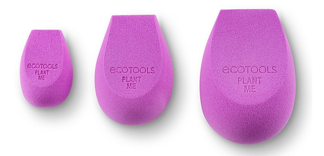 Эко Тулс Набор биоразлагаемых спонжей для макияжа Bioblender Makeup Sponge Trio (Eco Tools, Innovation) фото 0