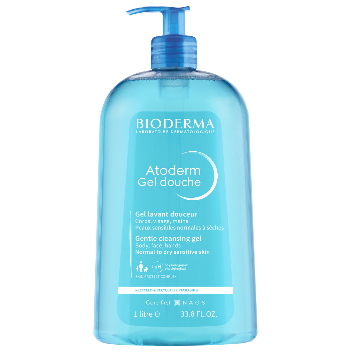 Bioderma Гель для душа, 1 л (Bioderma, Atoderm) bioderma atoderm ультра нежный гель для душа 33 80 жидк унции