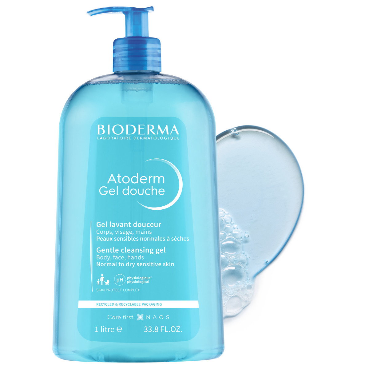 Биодерма Гель для душа, 1 л (Bioderma, Atoderm) Биодерма Гель для душа, 1 л (Bioderma, Atoderm) фото 1