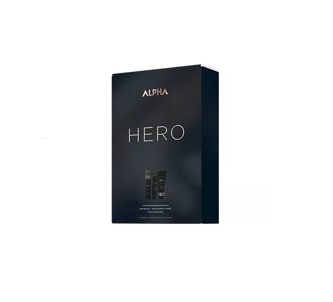 Эстель Подарочный набор для мужчин Alpha Homme Hero (Estel, Alpha homme) фото 0