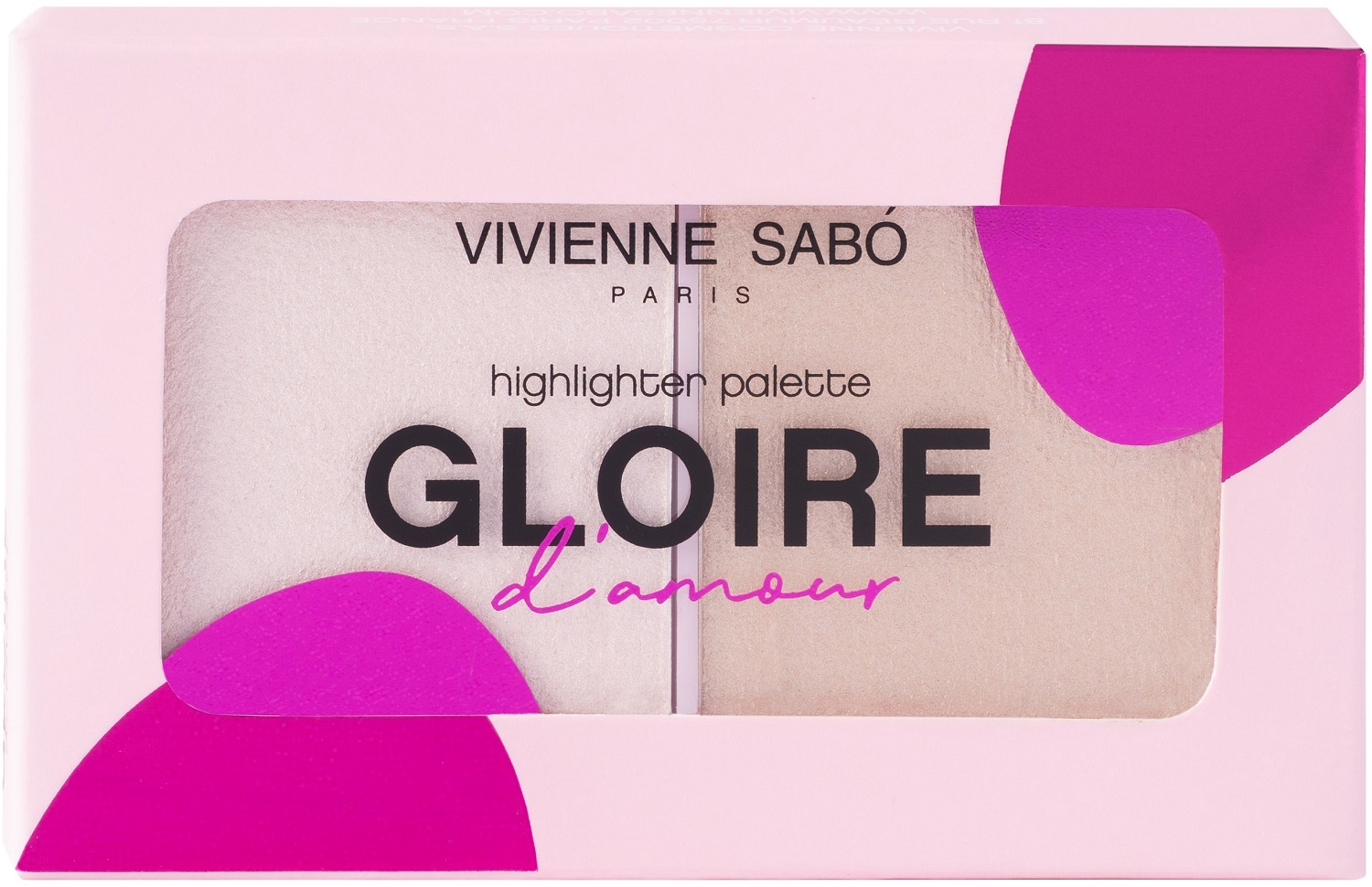 Vivienne Sabo Палетка хайлайтеров Gloire d'Amour (Vivienne Sabo, Лицо) vivienne sabo gloire d’amour highlighter stick