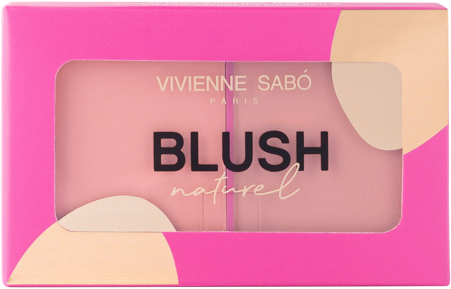 румяна vivienne sabo палетка румян blush naturel Vivienne Sabo Палетка румян Naturel (Vivienne Sabo, Лицо)