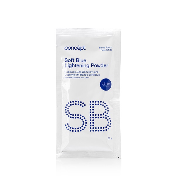 Концепт Порошок для осветления волос Soft blue, 30 г (Concept, Blond Touch) фото 0