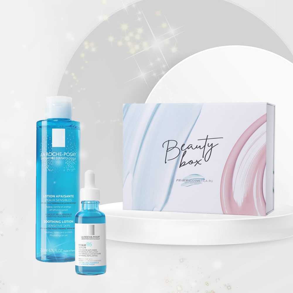  Подарочный набор La Roche Posay (сыворотка для лица 30 мл + тоник для лица 200 мл) (Подарочные наборы, ) фото 0