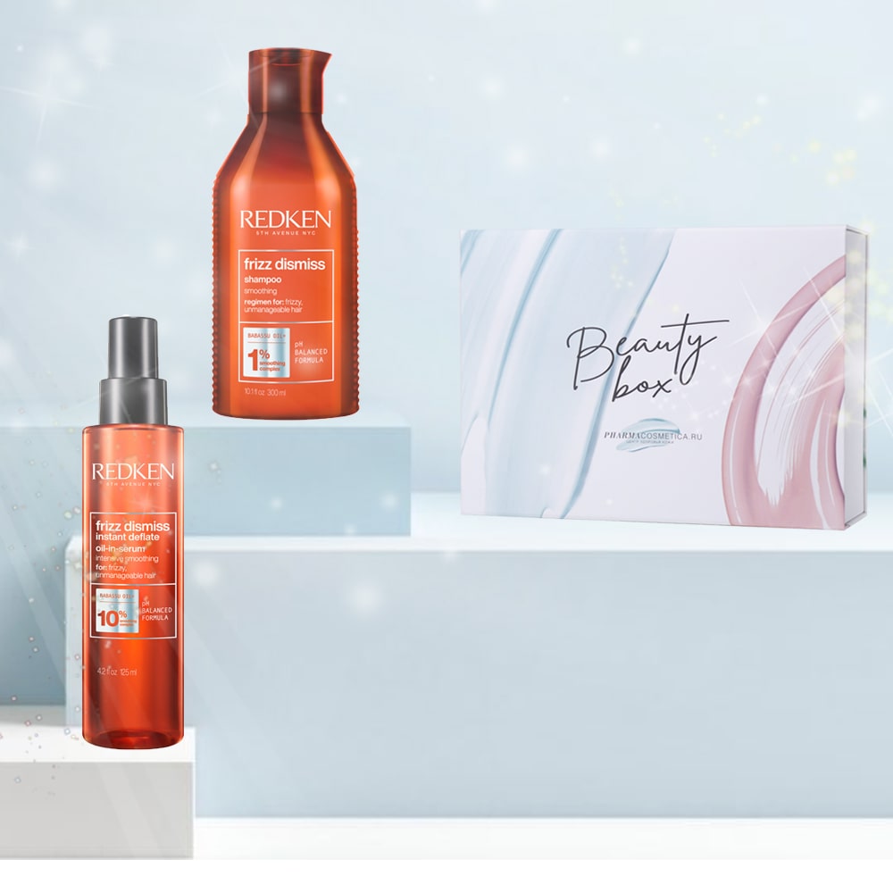  Подарочный набор Redken (масло-сыворотка для волос 125 мл + шампунь 300 мл) (Подарочные наборы, ) фото 0
