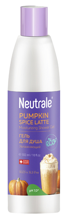 Neutrale Увлажняющий гель для душа Pumpkin Spice Latte, 300 мл (Neutrale, Уход для тела) средства для ванной и душа neutrale pumpkin spice latte бомбочка для ванны расслабляющая