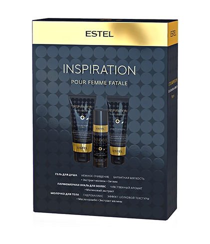 Эстель Компаньоны аромата Estel Inspiration (Вуаль 100 мл + гель для душа 200 мл + молочко 150 мл) (Estel, Inspiration) фото 0