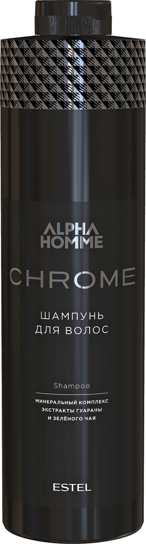 Эстель Шампунь для волос Estel Alpha Homme Chrome, 1000 мл (Estel, Alpha homme) фото 0