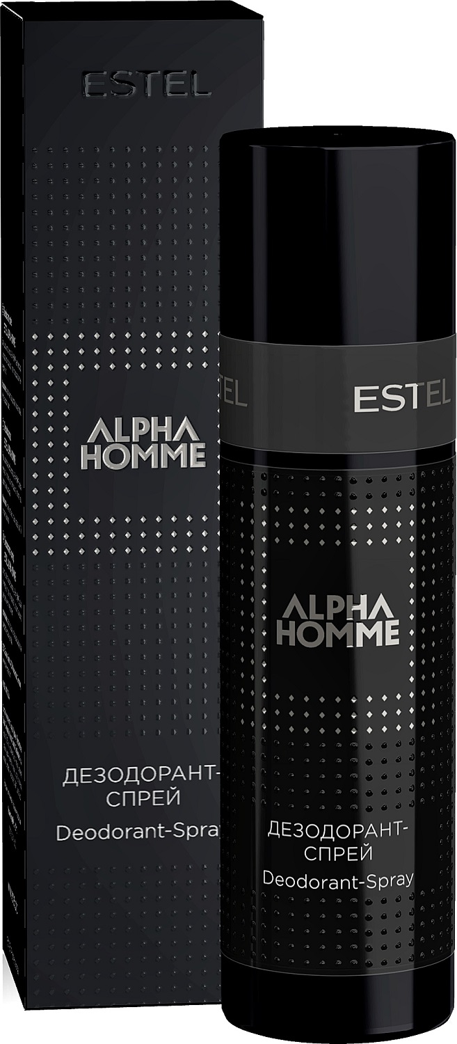 Estel Дезодорант-спрей Estel Alpha Homme Chrome, 100 мл (Estel, Alpha homme) от Pharmacosmetica.ru