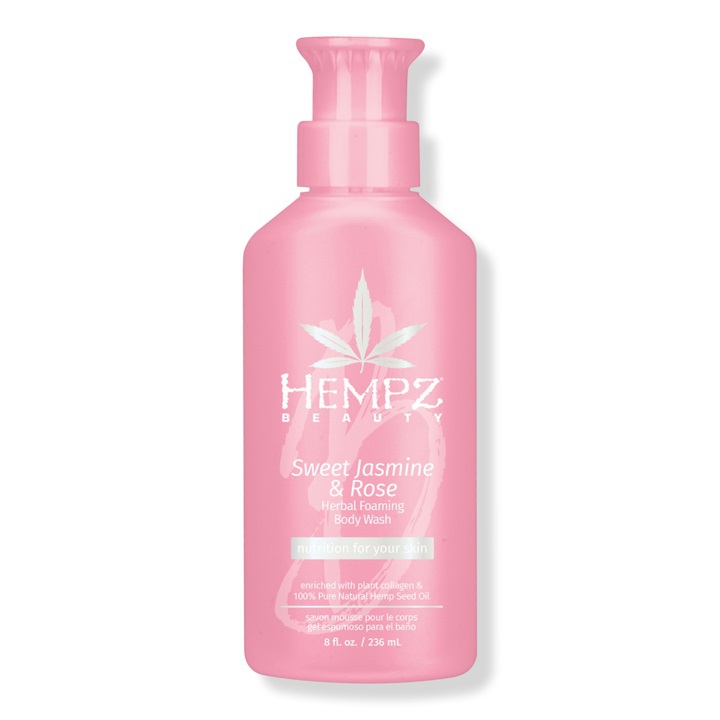Hempz Гель для душа Sweet Jasmine  Rose Herbal Foaming Body Wash, 236 мл (Hempz, Сладкий жасмин и роза)