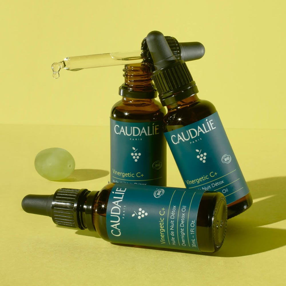 Caudalie Ночное детокс-масло для лица Overnight Detox Oil, 30 мл. фото