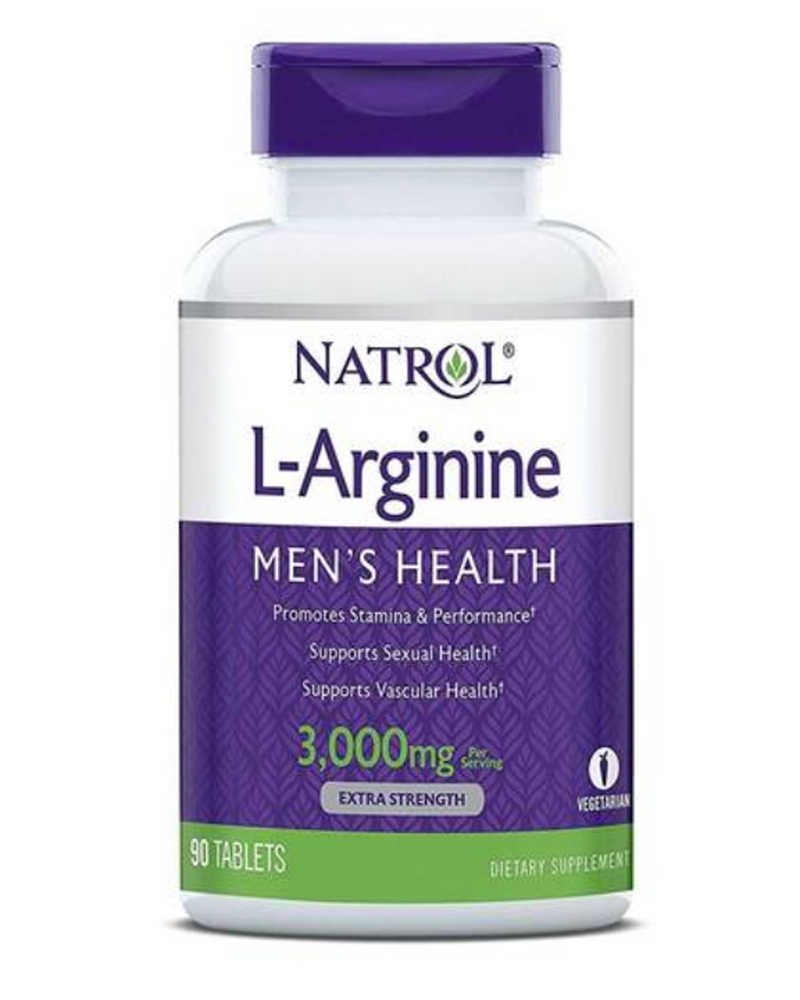 Натрол L-Аргинин 3000 мг, 90 таблеток (Natrol, БАДы) фото 0